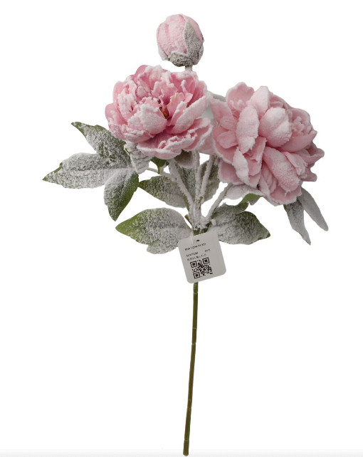 XM14832 PEONYx2F1B w/SNOW SPRAY,25.5"