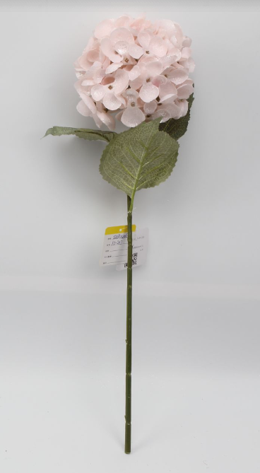 XM14837 GLITTER HYDRANGEA SPRAY,23.5"