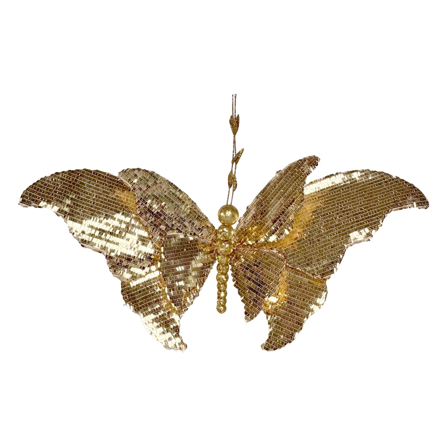 XM14851 SEQUIN BUTTERFLY PICK,D19.5x35.5"