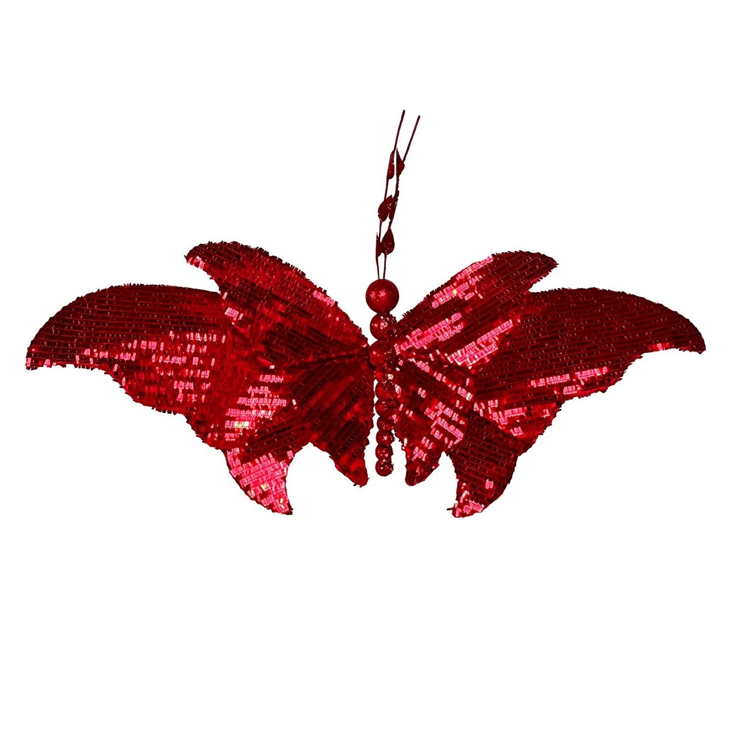 XM14851 SEQUIN BUTTERFLY PICK,D19.5x35.5"