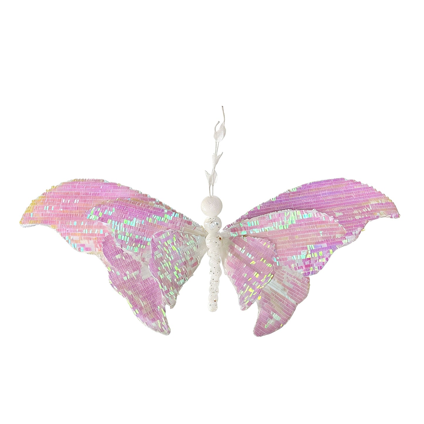 XM14851 SEQUIN BUTTERFLY PICK,D19.5x35.5"