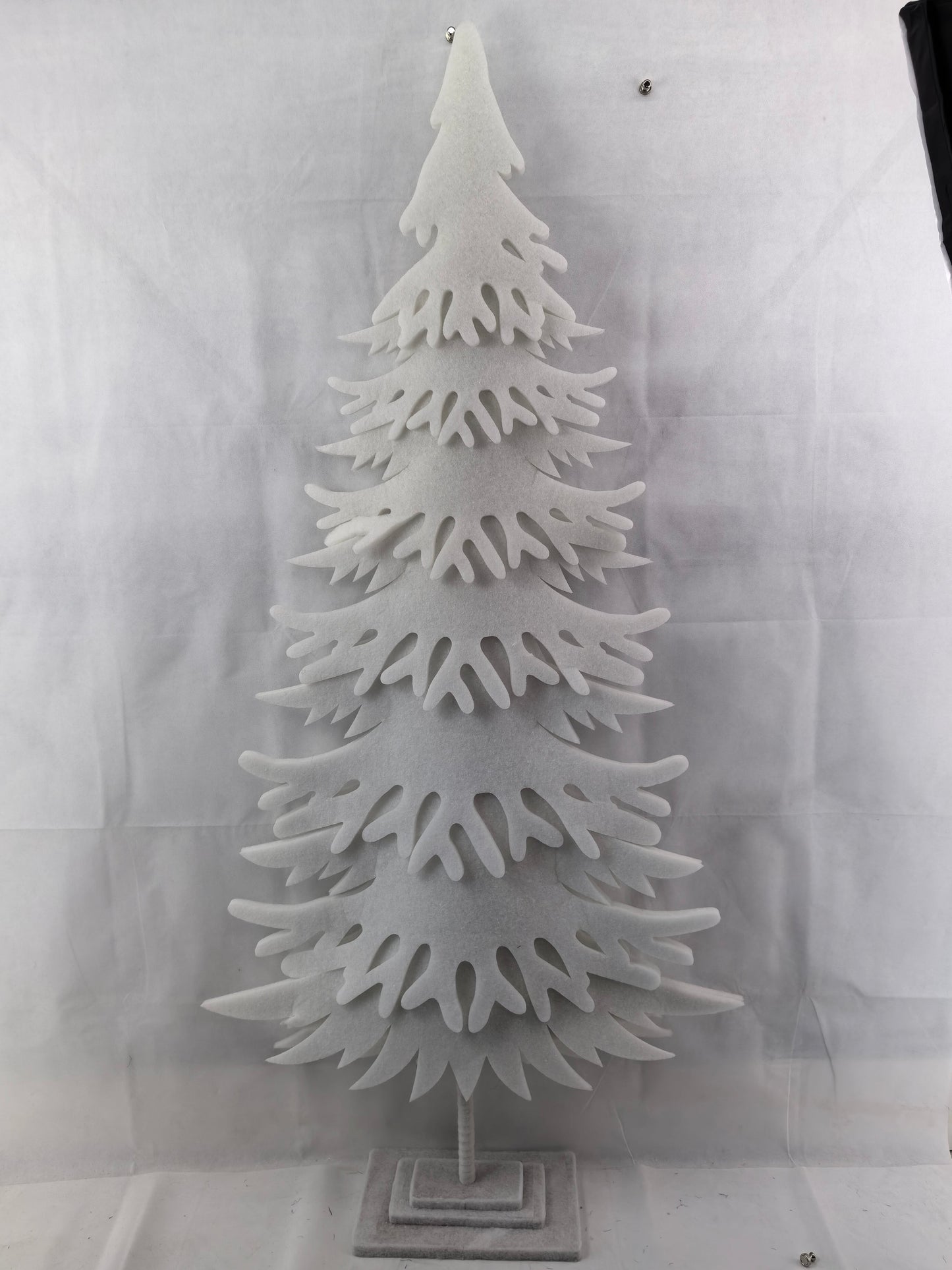 XM20141 WHITE CHRISTMAS TREE,7'-1P