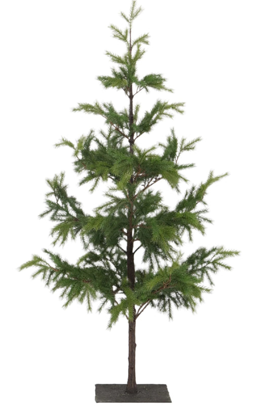 XM30125 SOFT PINE TREE ON METAL STAND 5'