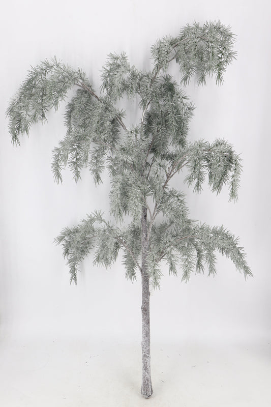 XM30272 WEEPING PINE w/SNOW TREE (NO POT),58"