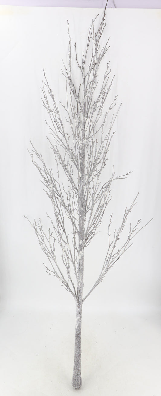 XM30274 TWIG TREE w/SNOW (NO POT),7'