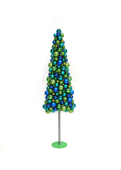 XM40152 ORN TRIANGLE TREE ON STD D24inx7'H