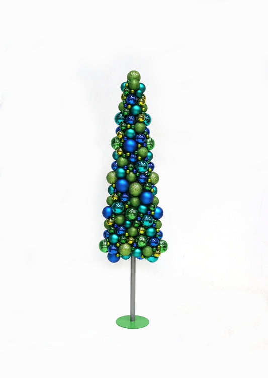 XM40153 ORN TRIANGLE TREE ON STD D20inx6'H