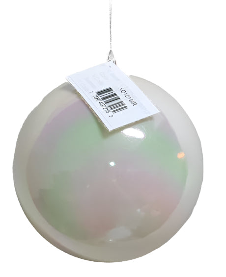 XO1019 PLASTIC ORNAMENT 6"