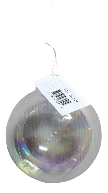 XO1026 PLASTIC ORNAMENT 5"