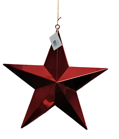 XO1033 PLASTIC STAR ORNAMENT 16"