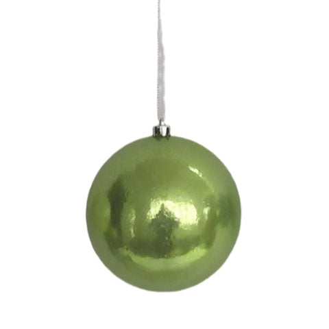 XO1061 SHINNY BALL ORNAMENT 4"