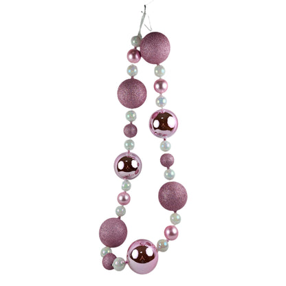 XO1075 ORNAMENT BALL GARLAND 6'