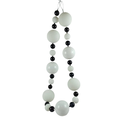 XO1075 ORNAMENT BALL GARLAND 6'