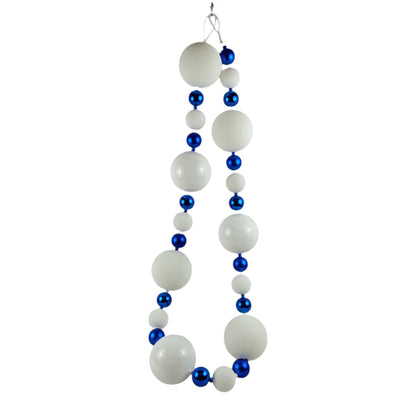 XO1075 ORNAMENT BALL GARLAND 6'