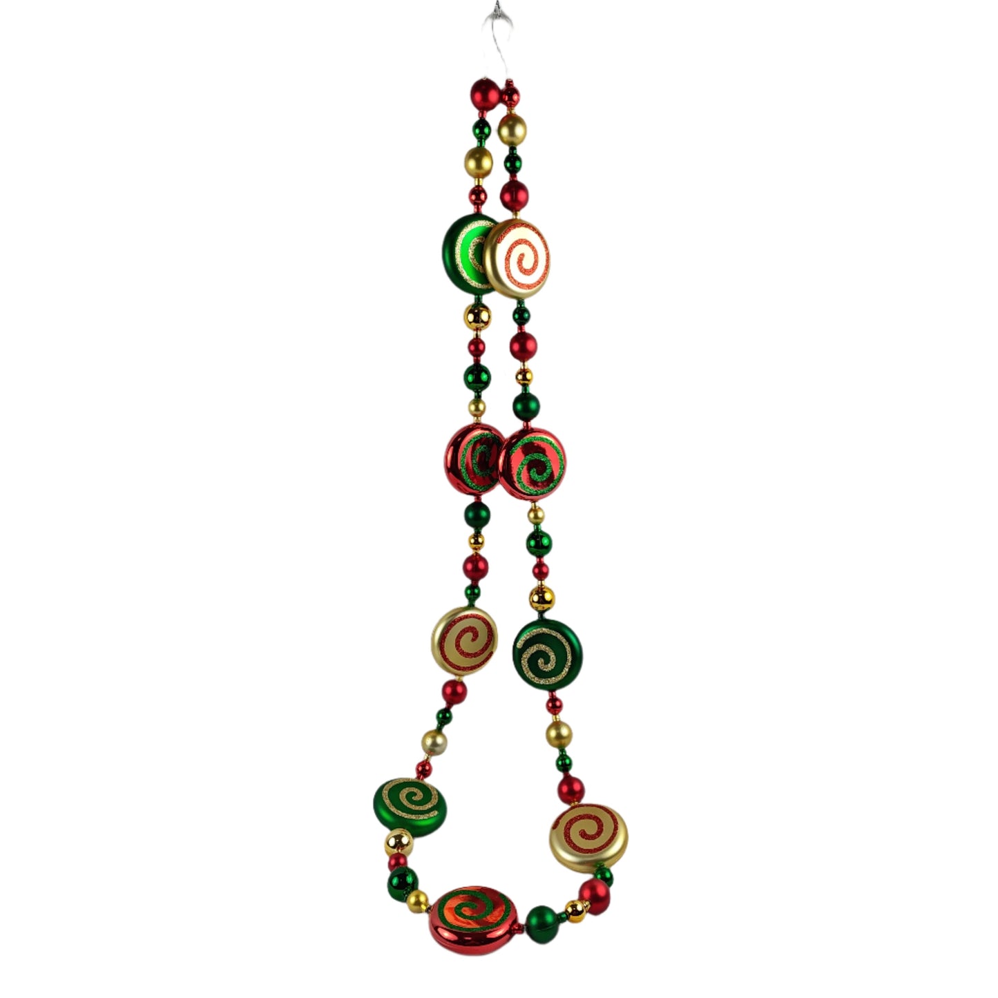 XO1076 ORNAMENT BALL/CANDY GARLAND 6'