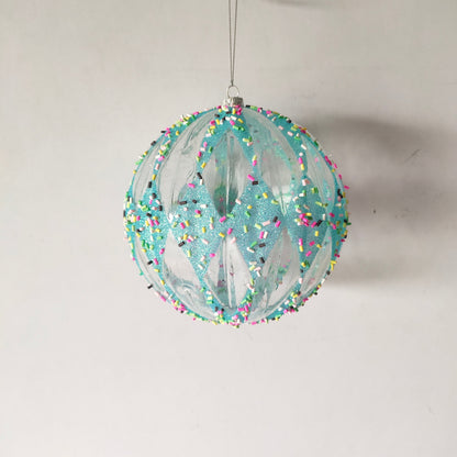 XO1111 DIAMOND BALL w/SPRINKLE,6"