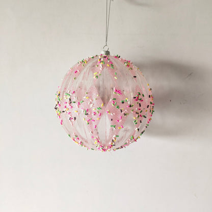 XO1111 DIAMOND BALL w/SPRINKLE,6"