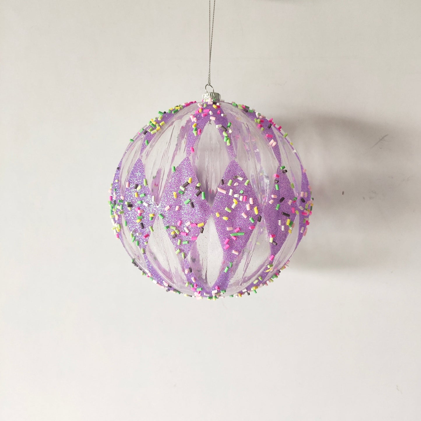 XO1111 DIAMOND BALL w/SPRINKLE,6"