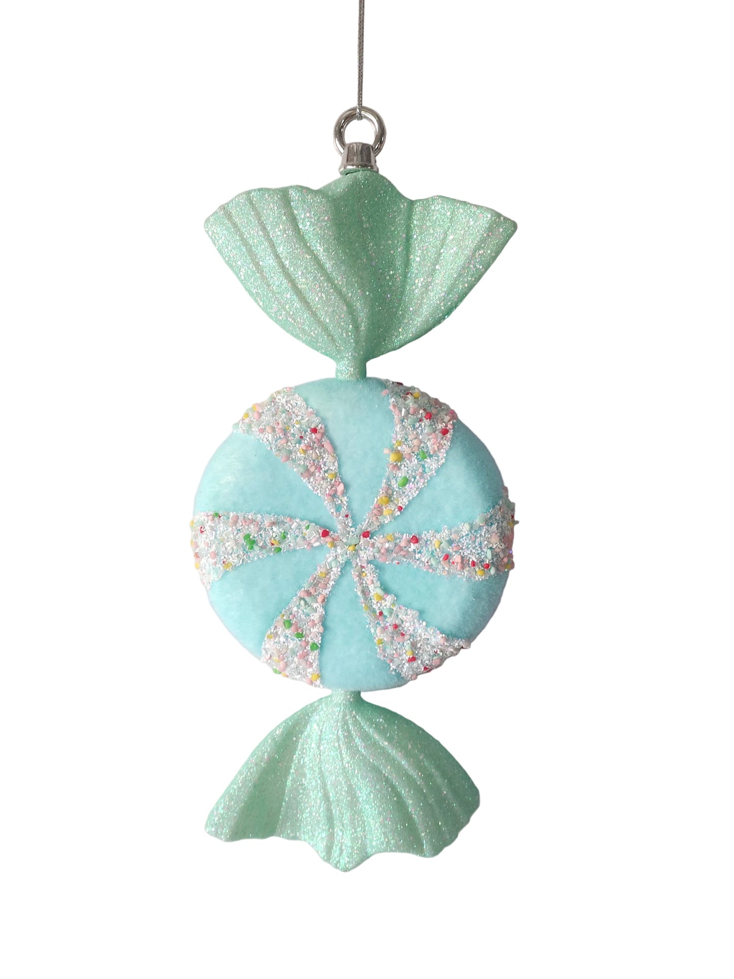XO1115 CANDY ORN w/BEADS,12"