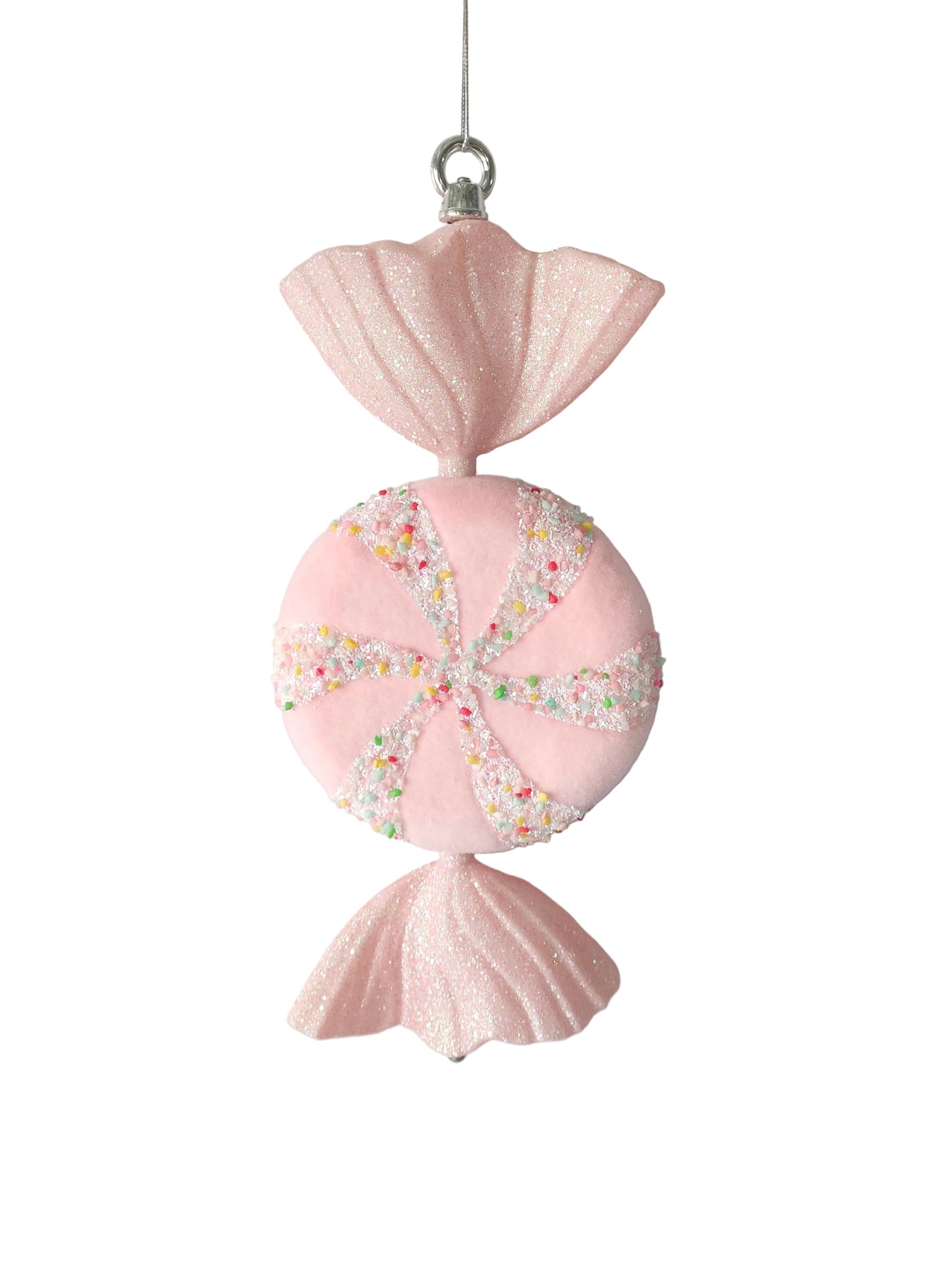 XO1115 CANDY ORN w/BEADS,12"