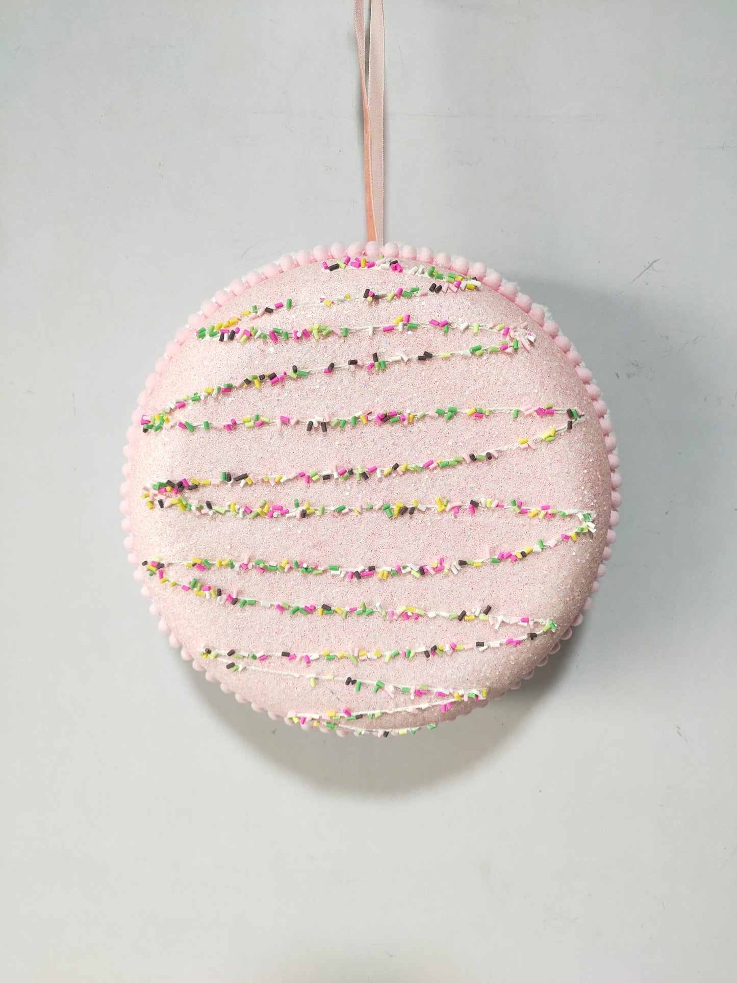 XO1129 MACARON w/SPRINKLE ORN,8"