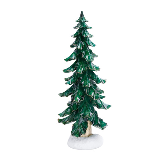 XR13219 RESIN CHRISTMAS TREE TP 15.75"