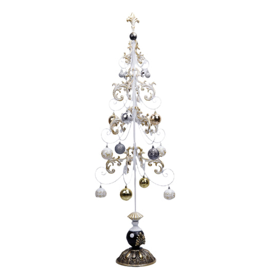 XR13240 METAL ORNAMENT TREE TP 49"