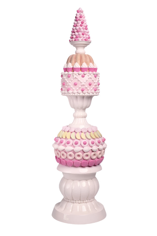 XR13272 RESIN CANDY/CUPCAKE TOPIARY 35.5"