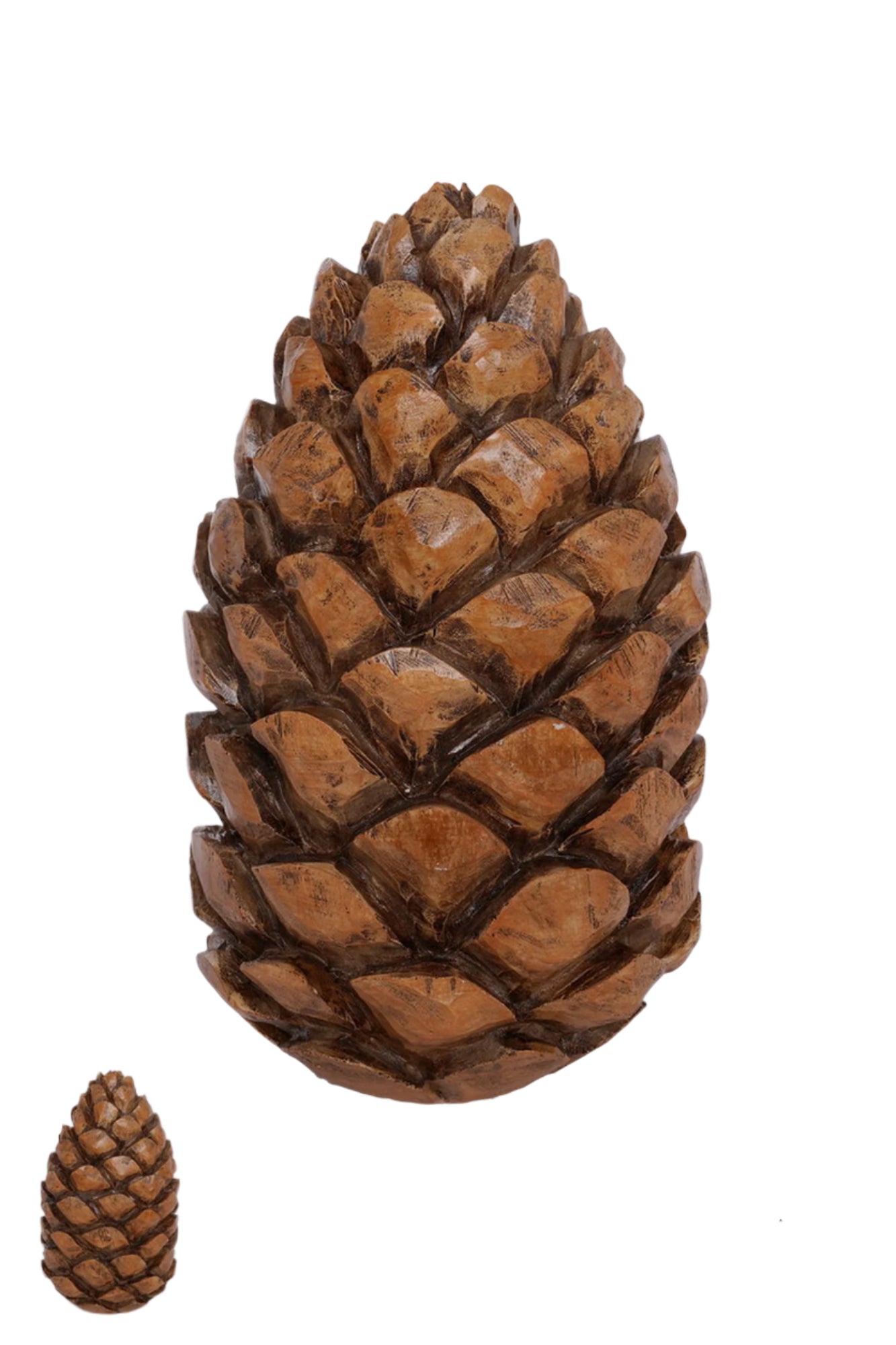 XR13309 RESIN PINECONE 19"