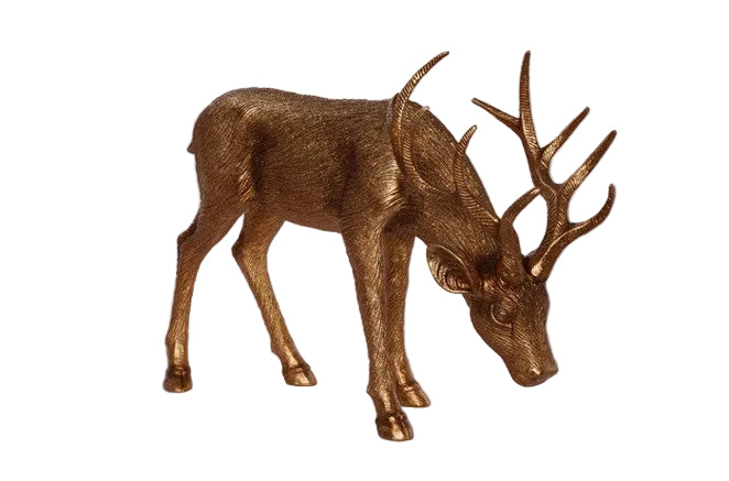 XR13384 RESIN HEAD DOWN REINDEER 22"