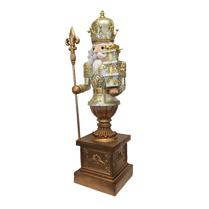 XM12386 RESIN NUTCRACKER ON BASE 49"