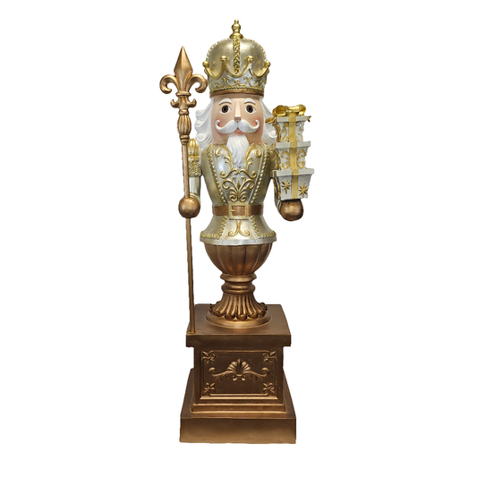 XM12386 RESIN NUTCRACKER ON BASE 49"