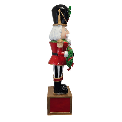 XM12385 RESIN NUTCRACKER ON BASE 48.75"