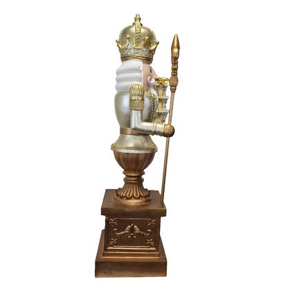 XM12386 RESIN NUTCRACKER ON BASE 49"