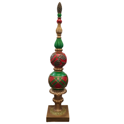 XR13125 RESIN FINIAL TOPIARY 61"