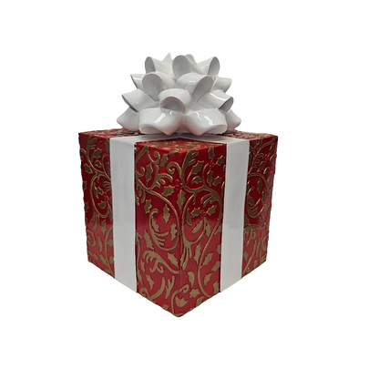 XR13166 RESIN GIFT BOX (S/3) 16/14/12"