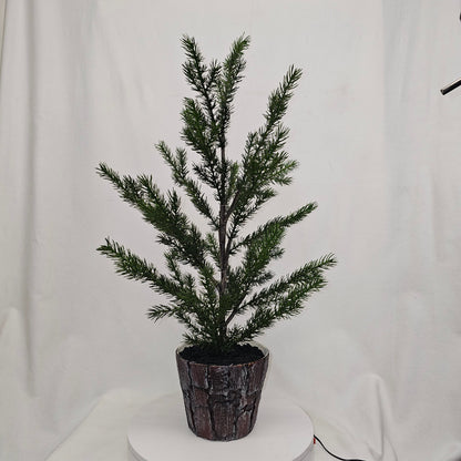 XM30063 POTTED PINE TREE,30.5in-2/12P