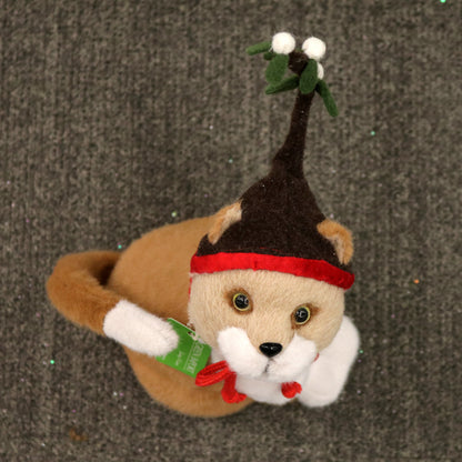 XM12476 ABYSSINIAN CAT w/BR HAT,14in-6P