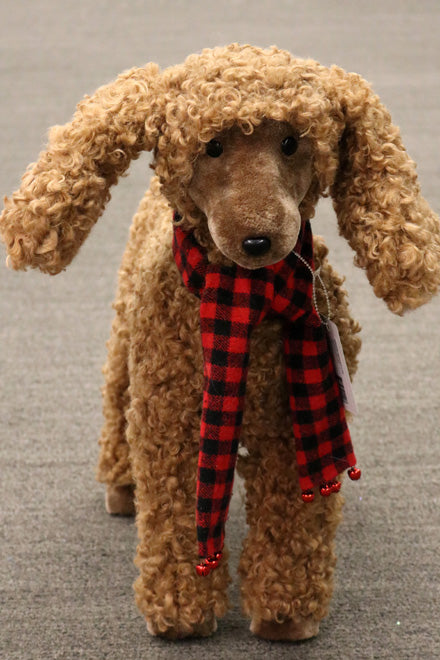 XM12478 POODLE w/SCARF,20in-4P/5.46'