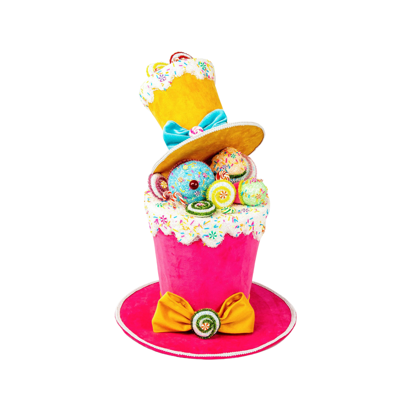XM20035 HAT w/CUPCAKE,19.5in-4P